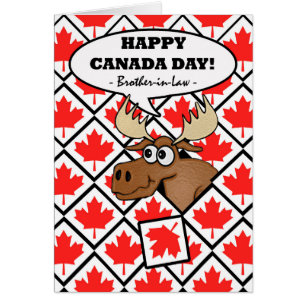 Fête du Canada pour Frère en Droit, Moose, Feuille
