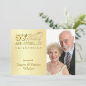 Fête du cinquantième anniversaire - Invitations ph (Debout devant)