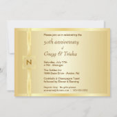 Fête du cinquantième anniversaire - Invitations ph (Dos)