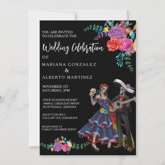 Fête du faire-part de mariage des morts (Devant)