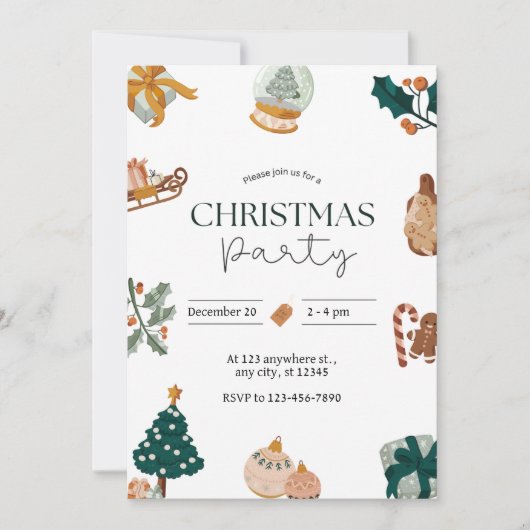 Fête du Faire-part Jingle et Mingle (Devant)