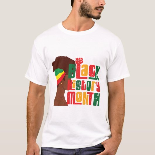 Fête du Mois de l'histoire des Noirs T-shirt | élé (Devant)