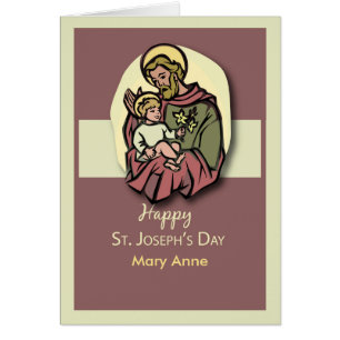 Fête du nom personnalisé de St. Joseph Brown