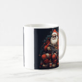 Fête du Père Noël tactique Café Mug (Devant droit)