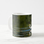 Fête du poisson d'aigrettes café Mug (Devant gauche)