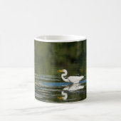 Fête du poisson d'aigrettes café Mug (Centre)