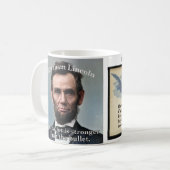 Fête du Président Lincoln Mug patriotique (Devant gauche)