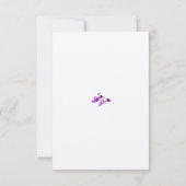 Fête du Printemps avec Invitation Redbud (Dos)