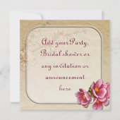 Fête du printemps ou invitation polyvalente (Devant)