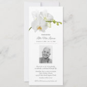 Fête du souvenir floral Invitation photo (Devant)