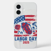 Fête du Travail 2025 Sports iPhone 16 Coque - Trav