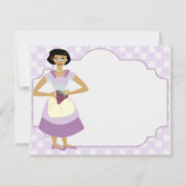 Fête du vin ou Invitation de dégustation (Dos)