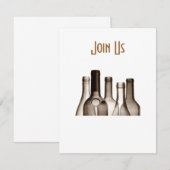 FÊTE DU VIN POUR LES ADULTES DE TOUTE INVITATION À (Devant / Derrière)