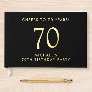 Fête élégante des 70 ans pour homme