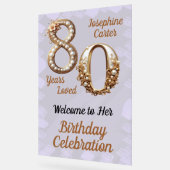 Fête élégante pour 80 ans (Angle)