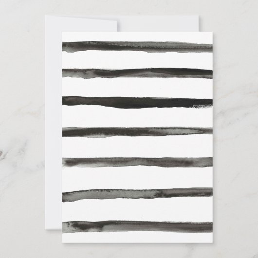 Fête estivale de la pastèque moderne Invitation (Dos)