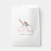 Fête Favoriser Sacs Fête des mariées rustique (Devant)