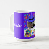 Fête Fête Joyeux Anniversaire Faire Une Mug Souhai (Devant gauche)