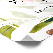 Fête funéraire de la vie Affiche de bienvenue phot (Coin)