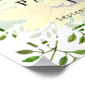 Fête funéraire de la vie Affiche de bienvenue phot (Coin)