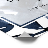 Fête funéraire de la vie Affiche de bienvenue phot (Coin)