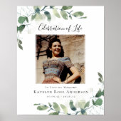 Fête funéraire de la vie Affiche de bienvenue phot (Devant)