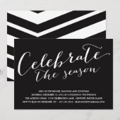 FÊTE GRAVE| INVITATION À LA FÊTE DE VACANCES (Devant / Derrière)