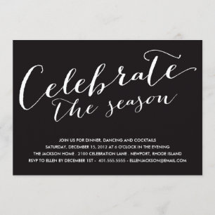 FÊTE GRAVE INVITATION À LA FÊTE DE VACANCES