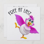 Fête Heure Bird - Gratuit À Dernière Invitation (Devant / Derrière)