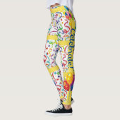 Fête Heure Leggings Célébrer Anniversaire Pantalon (Gauche)