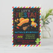 Fête Invitation Anniversaire Fête (Debout devant)