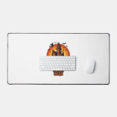 Fête Maison Hantée Gravure Vintage Halloween Déco (Clavier et souris)
