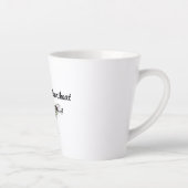Fête-mère fleur sauvage Gratitude Latte Mug (Droite)