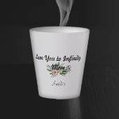 Fête-mère fleur sauvage Gratitude Latte Mug