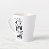fête mère Latte Mug (Angle gauche)
