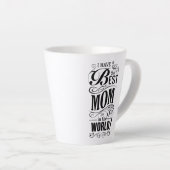 fête mère Latte Mug (Angle droit)