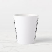 fête mère Latte Mug (Devant)