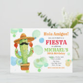 Fête mexicaine Invitation d'anniversaire TOUS les (Debout devant)