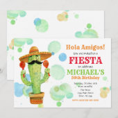 Fête mexicaine Invitation d'anniversaire TOUS les (Devant / Derrière)