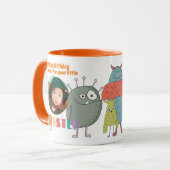 Fête MOM PHOTO MUG ENFANTS Petits monstres (Devant gauche)