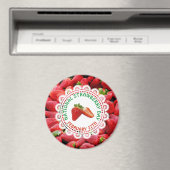 Fête nationale des fraises 27 février Magnet (In Situ (Lave-vaisselle))