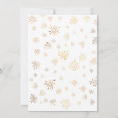 Fête Noël Invitation | Boire à manger être joyeux (Dos)