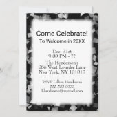 Fête ou fête Nouvel An Confetti Invitations (Devant)