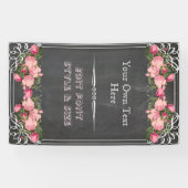 Fête personnalisée, réunion, bannière de célébrati (Horizontal)