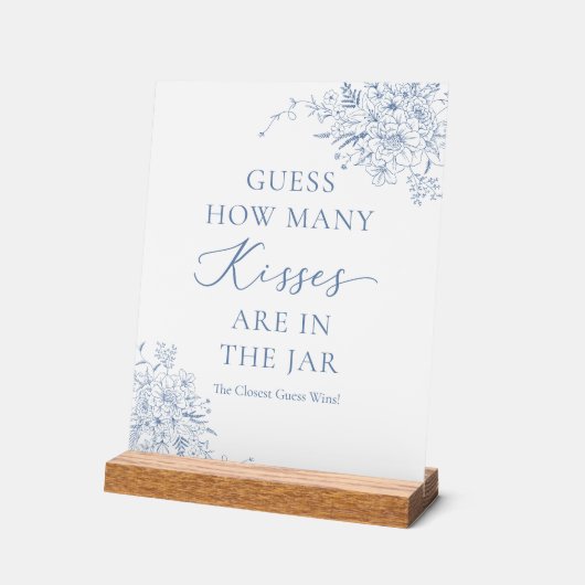 Fête Prénuptiale "Something Blue" Devinez combien  (Angle)