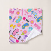 Fête Pyjama Rose  (Gant de toilette)