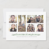 Fête religieuse Lumière et vie carte photo (Devant)