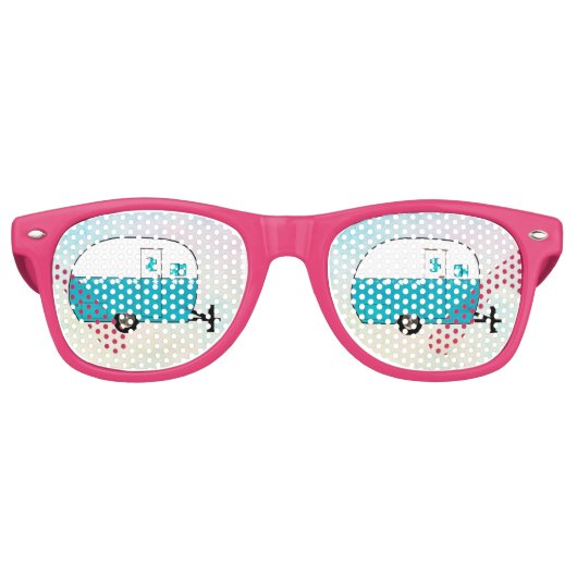 Fête Retro LUNETTES DE FÊTE. | Camper rétro (Devant)
