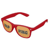 Fête Retro Lunettes de Sieste de Plage (Angulaire)