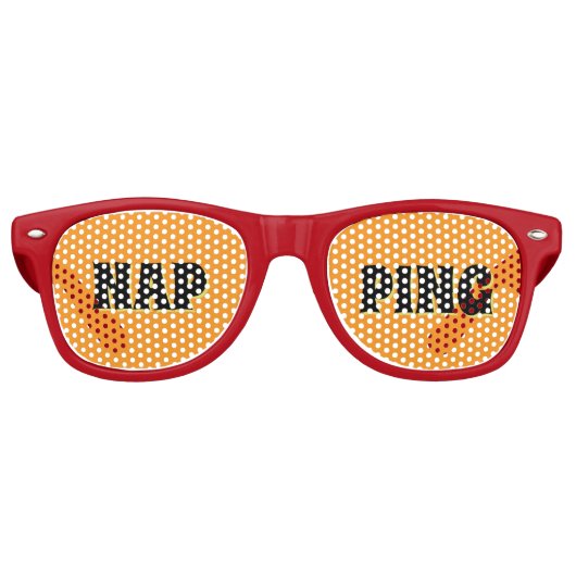 Fête Retro Lunettes de Sieste de Plage (Devant)